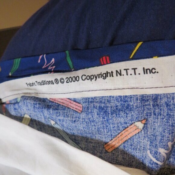 Window Curtains or Lots of Fabric 10 yards Classroom School Themed or Child Room - Picture 8 of 8